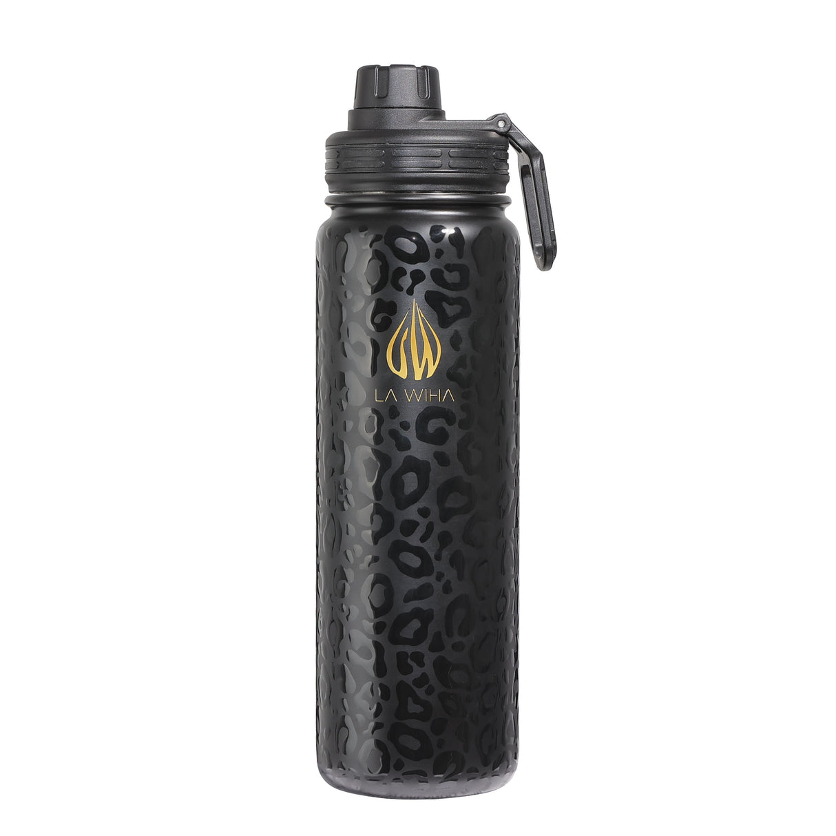 NOIR LEOPARD | 24OZ BOTTLE WITH SPORT LID