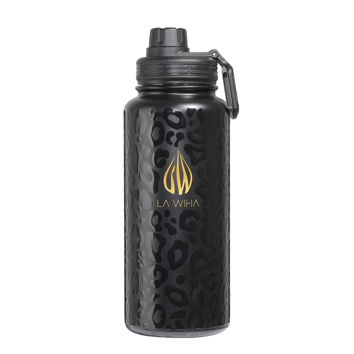 NOIR LEOPARD | 32OZ BOTTLE WITH SPORT LID