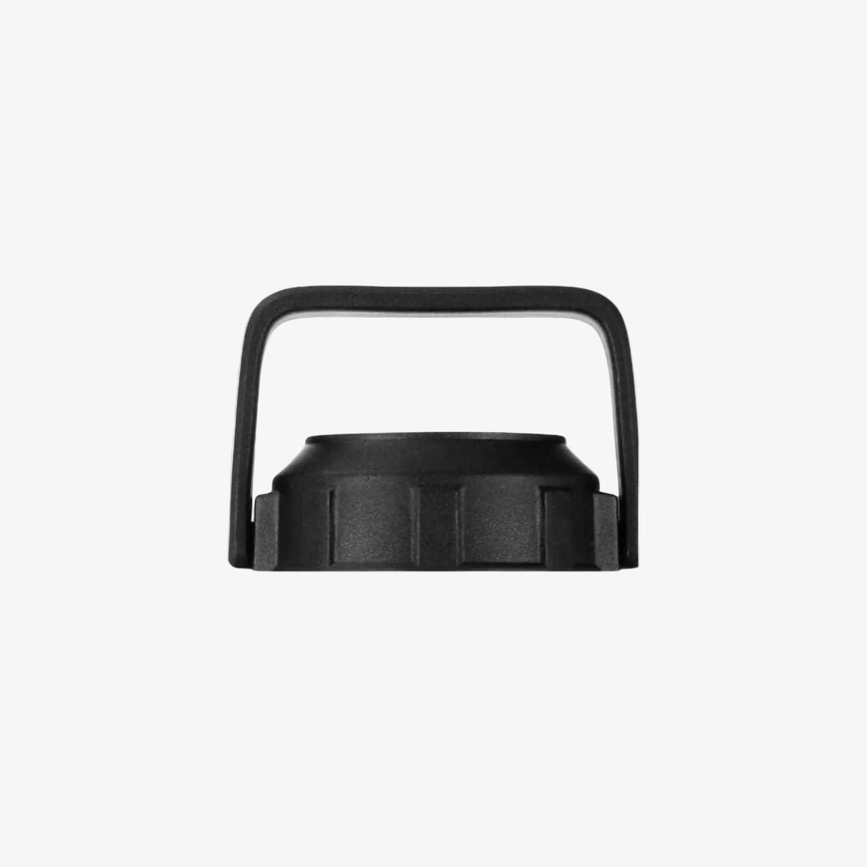 Black smooth comfortable black handle lid