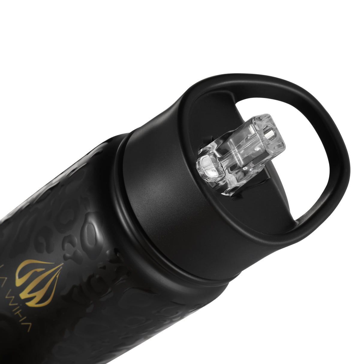 NOIR LEOPARD | 24OZ BOTTLE WITH STRAW LID