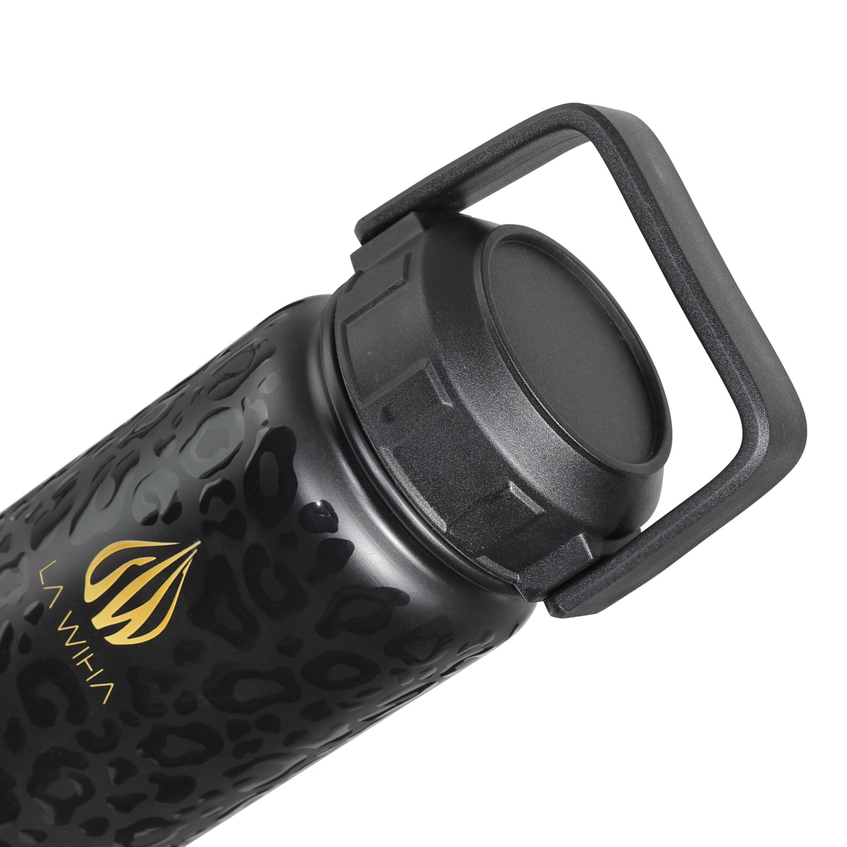 NOIR LEOPARD | 32OZ BOTTLE WITH HANDLE LID