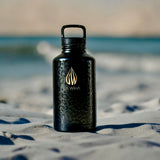 NOIR LEOPARD 64OZ | HALF GALLON BOTTLE WITH CLIP CARABINER LID